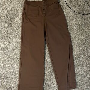 HALARA Stretchy Brown Women's Pants